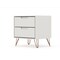 Manhattan Comfort Rockefeller 2.0 Nightstand, Off White 102GMC8 - alternate 8